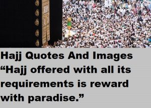 Hajj Mubarak Greeting Wishes Quotes